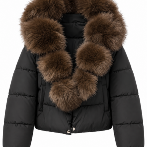 Kurtka Black Chocolate Fur